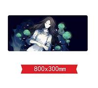 Le Tapis De Souris Speed Gaming Banni |Tapis De Souris XXL | 800 X 300Mm Grand Format |Base De 2Mm D'Épaisseur | Précision Et Vitesse Parfaites, L