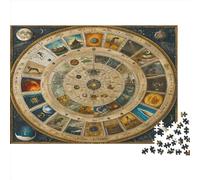Le Tarot 1000 Pièces Puzzle Pour Adultes Le Tarot de numérologie Décoration Moderne Idée Cadeau Puzzle De Qualité Supérieure Cadeau Unique Design Unique Challenge Jeu Famille 1000pcs (75x50cm)