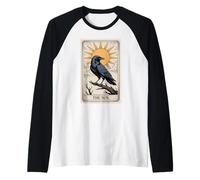 Le Tarot du Soleil - Radiant Raven Celestial Design Manche Raglan