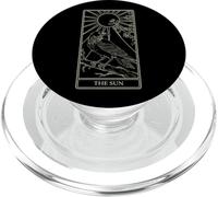 Le Tarot du Soleil - Radiant Raven Celestial Design PopSockets PopGrip pour MagSafe