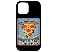 Le Tarot m'a Dit de Commander Une Pizza Carte Humoristique Coque pour iPhone 12 Pro Max