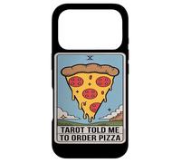 Le Tarot m'a Dit de Commander Une Pizza Carte Humoristique Coque pour iPhone 17 Pro