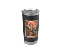 le tarot squelette de la reine de l'été Gobelet isotherme en acier inoxydable double paroi