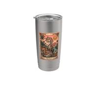 le tarot squelette de la reine de l'été Gobelet isotherme en acier inoxydable double paroi