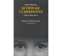Le tatouage à l'adolescence: De la représentation graphique à la représentation psychique, le corps médiateur