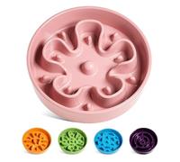 LE TAUCI Gamelle à Alimentation Lente en Céramique pour Chien,Labyrinthe pour Mangeurs Rapides, Taille Moyenne et Grande, L-1200 ML