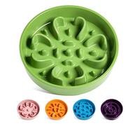 LE TAUCI Gamelles pour Chien à Alimentation Lente en céramique, gamelle pour Chien de Taille Moyenne et Grande, gamelles Puzzle pour Animaux domestiques, L-1200 ML