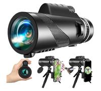 Le télescope monoculaire 80x100 à Haute Puissance Convient aux Smartphones, l'observation des étoiles, la Chasse Animaux Sauvages et au Camping