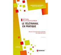 Le télétravail en pratique: Réussir la transformation profonde des modes de travail