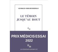Le témoin jusqu'au bout Une lecture de Victor Klemperer - Georges Didi-Huberman - Minuit - broché - Essai
