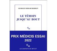 Le témoin jusqu'au bout Une lecture de Victor Klemperer - Georges Didi-Huberman - Minuit - broché - Essai