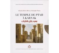 Le Temple De Ptah À Karnak - Pack En 2 Volumes : Tome 1, Relevé Épigraphique - Tome 2, Relevé Photographique