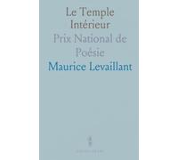 Le Temple Intérieur: Prix National de Poésie