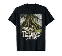 Le temps cache ses secrets les plus sombres dans les bois sauvages anciens T-Shirt