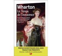 Le Temps de l'innocence - Prépas scientifiques 2025 - Edith Wharton - Flammarion - Poche - Scolaire / Universitaire