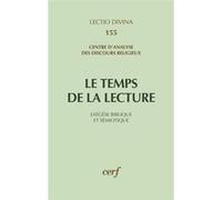 Le temps de la lecture CENTRE ANALYSE DISCO (Auteur)