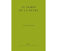Le Temps de la ruine - Victor Burgin - Inst.national D'histoire De L'art - broché - Essai