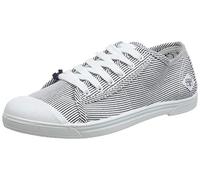 Le Temps des Cerises Basic 02, Baskets Femme, Bleu (Strip Shinny Strip Shinny), 37 EU