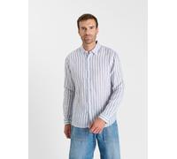 Le Temps Des Cerises Chemise bleu / blanc, Taille XXL