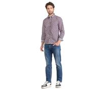 Le Temps des Cerises Chemise Floy à Motif Fleuri Rouge