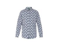 Le Temps Des Cerises Chemise 'Juna' saphir / blanc, Taille L