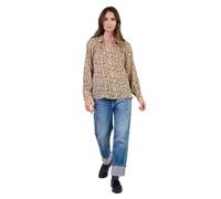 Le Temps des Cerises Chemise Talou Beige à Motif