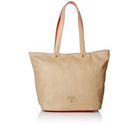 Le Temps des Cerises Elegance 2 Cabas S, Cabas - Beige (Taupe/Mandarine 9G03), Taille Unique