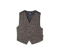 Le Temps Des Cerises Gilet de costume 'Cooleo' marron / noir, Taille 38