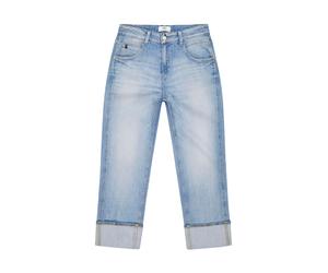 Le Temps Des Cerises Jean '400/60 Girlfriend' bleu denim, Taille 28