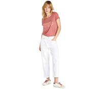 Le Temps des Cerises Jeans boyfit Cosy 7/8ème Blanc