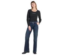 Jeans flare / larges femmes Le Temps des Cerises FLARE Bleu US 30