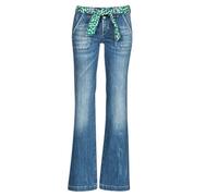 Jeans flare / larges femmes Le Temps des Cerises JFFLARE0W9040 Bleu US 27