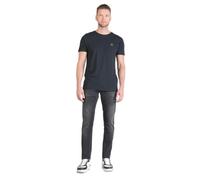 Jeans ajusté BLUE JOGG 700/11, longueur 34 noir en coton Ray Noir 33