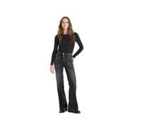 Le Temps des Cerises Jeans Pulp Flare Hooks Noir Push up