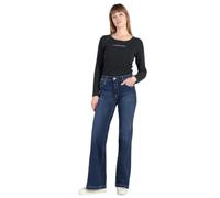 Le Temps des Cerises Jeans Pulp Flare Taille Haute Bleu N°1 Push up