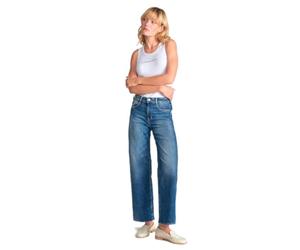 Le Temps des Cerises Jeans Pulp Wide Leg Bleu Moyen Push up