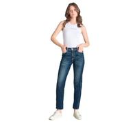 Jeans regular, droit 400/17, 7/8ème bleu en coton Bleu 32