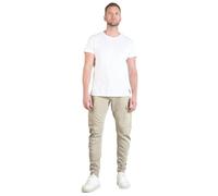Le Temps des Cerises Koge Army Jogg Tapered arqué Beige