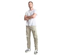 Le Temps des Cerises Pantalon Cargo Alban Beige Clair