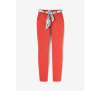 Le Temps Des Cerises Pantalon chino rouge, Taille 34