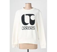 le temps des cerises pulls et sweat-shirts femme de couleur blanc 40