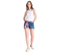 Le Temps des Cerises Short Bloom en Jeans Bleu foncé