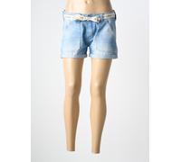 le temps des cerises shorts / bermudas femme de couleur bleu W27
