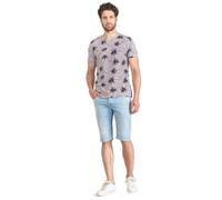 Le Temps des Cerises T-shirt Robles à motif palmier