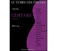 Le temps des études guitare Volume 1 - Patrick Guillem - Hit Diffusion - broché - Partition