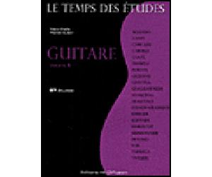 Le temps des études guitare Volume 1 - Patrick Guillem - Hit Diffusion - broché - Partition
