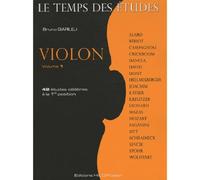 LE TEMPS DES ÉTUDES VIOLON