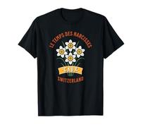 Le Temps des Narcisses Caux Suisse Floral T-Shirt