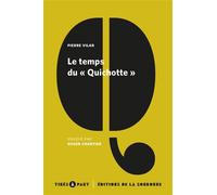 Le temps du "Quichotte" - Pierre Vilar - De La Sorbonne Editions - broché - Essai