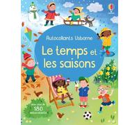 Le temps et les saisons – Premiers autocollants – Dès 3 ans – Usborne